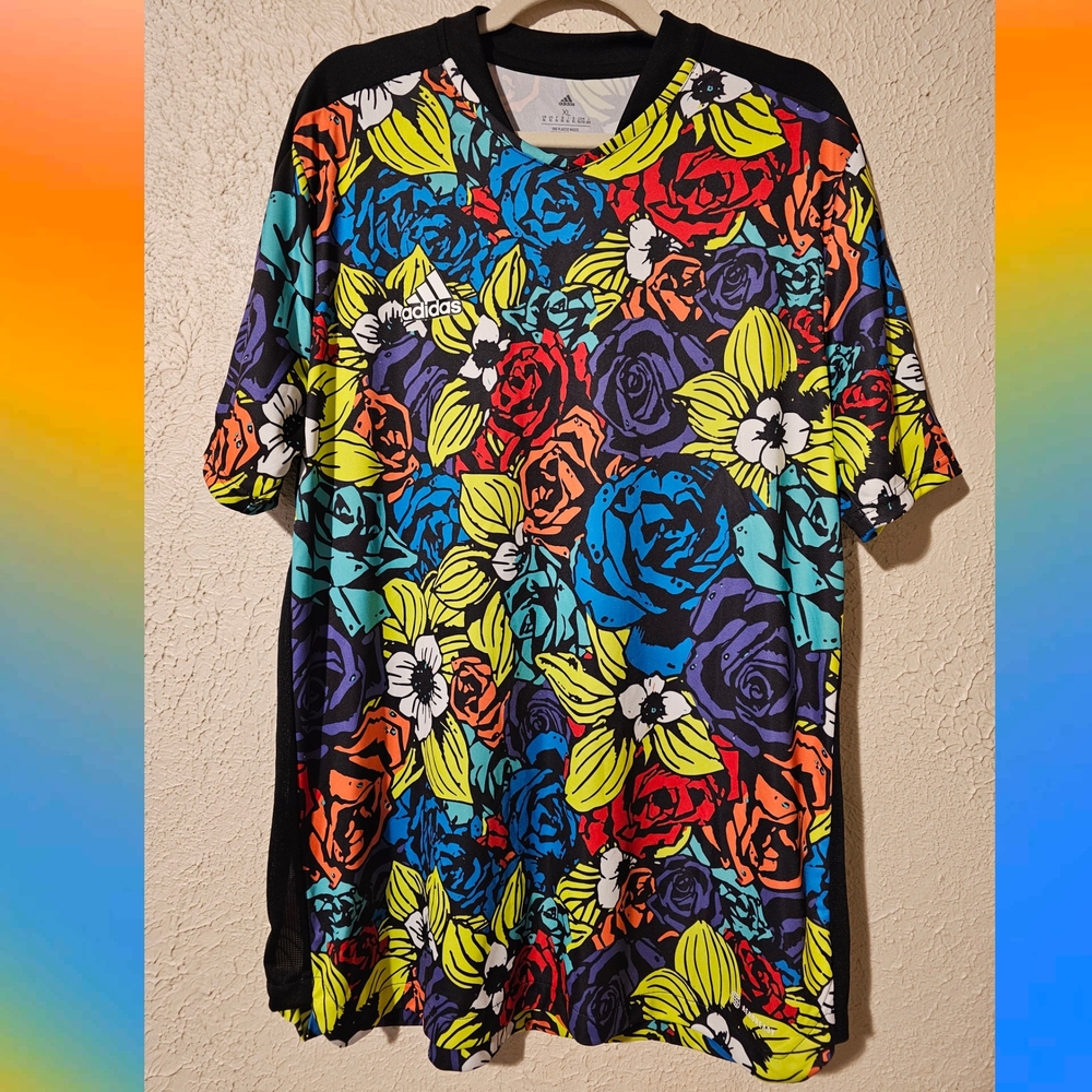 Adidas Floral Graphic T-Shirt